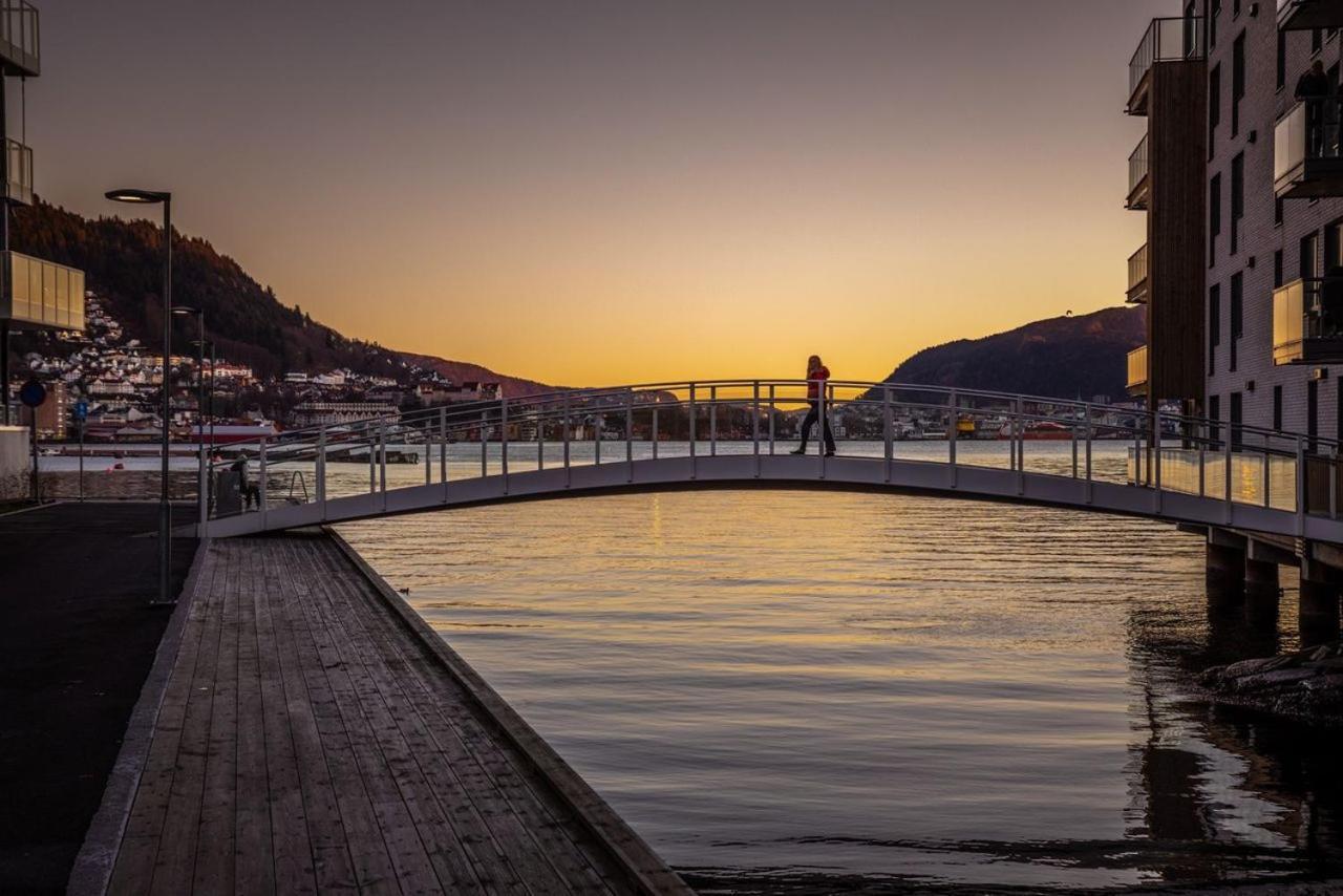 New Penthouse Apartment With Sea View In Bergen Centrum Exterior photo