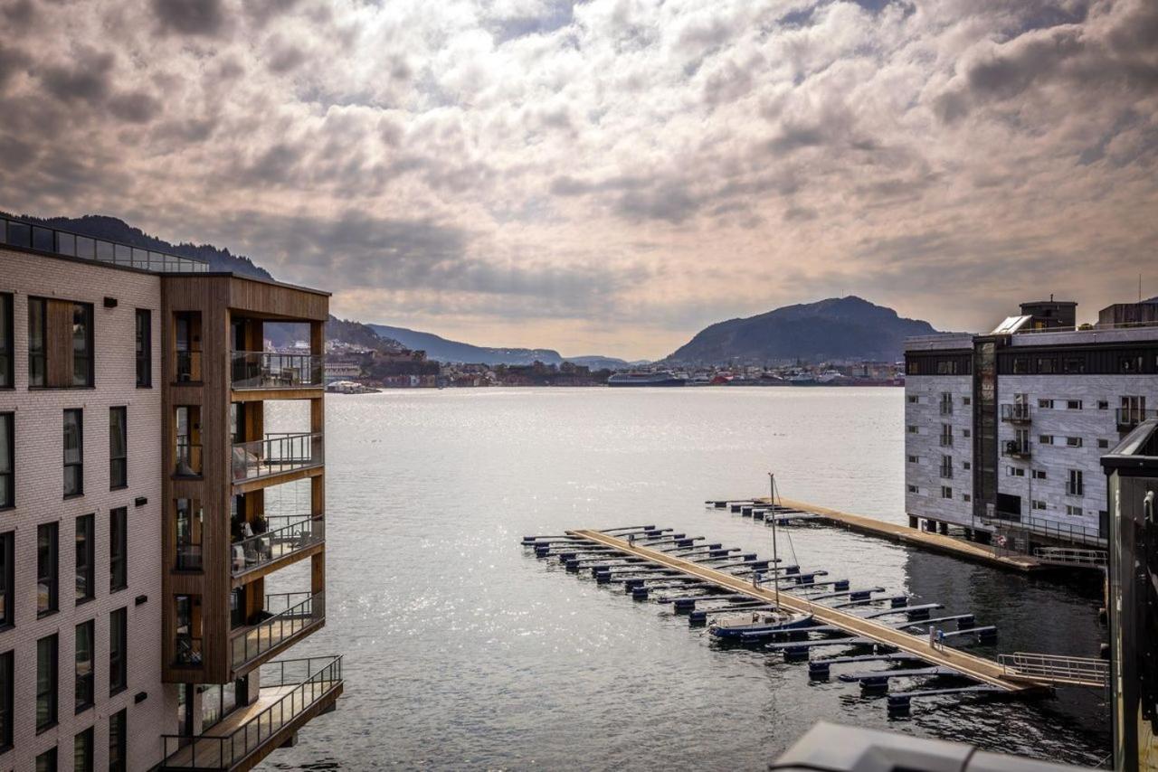 New Penthouse Apartment With Sea View In Bergen Centrum Exterior photo